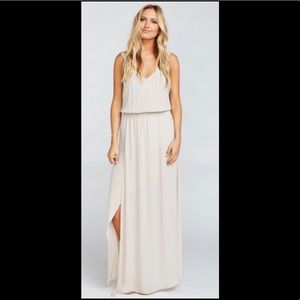 Show Me Your Mumu bridesmaid dress.